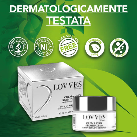 Crema facial Células madre 50+