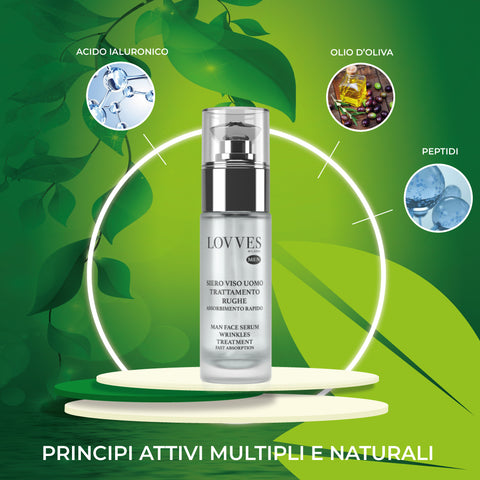 Sérum Facial Antiarrugas para Hombre